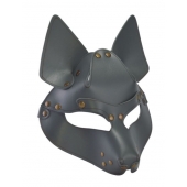 Серая маска Wolf с клепками - Sitabella - купить с доставкой в Новочебоксарске