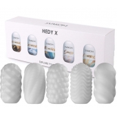 Набор из 5 мастурбаторов Hedy X5 Mixed - Svakom - в Новочебоксарске купить с доставкой