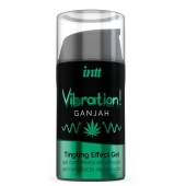 Жидкий интимный гель с эффектом вибрации Vibration! Ganjah - 15 мл. - INTT - купить с доставкой в Новочебоксарске