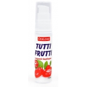 Гель-смазка Tutti-frutti со вкусом барбариса - 30 гр. - Биоритм - купить с доставкой в Новочебоксарске
