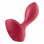 Красный вибромассажёр простаты Satisfyer Backdoor Lover - 14 см. - Satisfyer - в Новочебоксарске купить с доставкой