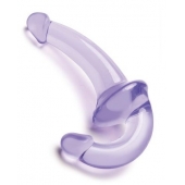 Фиолетовый безремневой страпон Strapless Strap-On - Lux Fetish - купить с доставкой в Новочебоксарске