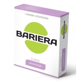 Классические презервативы Bariera Classic - 3 шт. - Bariera - купить с доставкой в Новочебоксарске