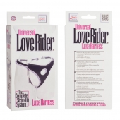 Трусы для страпона с универсальным креплением Universal Love Rider Luxe Harness - California Exotic Novelties - купить с доставкой в Новочебоксарске