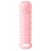 Розовый фаллоудлинитель Homme Long - 15,5 см. - Lola Games - в Новочебоксарске купить с доставкой