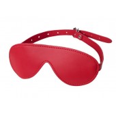 Красная маска Anonymo из искусственной кожи - ToyFa - купить с доставкой в Новочебоксарске