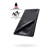 Черная простыня для секса из ПВХ - 220 х 200 см. - ToyFa - купить с доставкой в Новочебоксарске