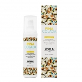 Разогревающее массажное масло с ароматом пина колада Gourmet Pina Colada - 50 мл. - Exsens - купить с доставкой в Новочебоксарске