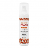 Разогревающее массажное масло Gourmet White Peach Organic с органическими ингредиентами - 50 мл. - Exsens - купить с доставкой в Новочебоксарске
