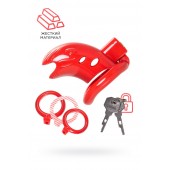 Красный мужской пояс верности из пластика - ToyFa - купить с доставкой в Новочебоксарске