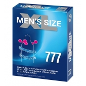 Стимулирующая насадка на пенис MEN SIZE 777 - Sitabella - в Новочебоксарске купить с доставкой