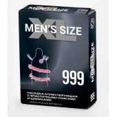 Стимулирующая насадка на пенис MEN SIZE 999 - Sitabella - в Новочебоксарске купить с доставкой