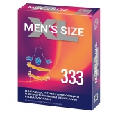 Стимулирующая насадка на пенис MEN SIZE 333 - Sitabella - в Новочебоксарске купить с доставкой