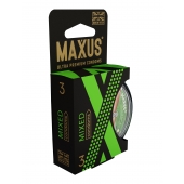 Презервативы в пластиковом кейсе MAXUS AIR Mixed - 3 шт. - Maxus - купить с доставкой в Новочебоксарске