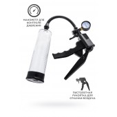 Прозрачная механическая помпа для пениса Viggo - Sexus - в Новочебоксарске купить с доставкой