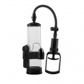 Прозрачная вакуумная помпа с вибрацией Vibrating Penis Pump - Dream Toys - в Новочебоксарске купить с доставкой
