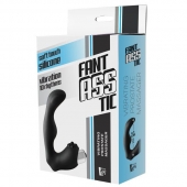 Черный вибромассажер простаты FantASStic Vibrating Prostate Massager - 11,3 см. - Dream Toys - в Новочебоксарске купить с доставкой