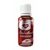 Возбудитель  Любовный эликсир 30+  - 20 мл. - Миагра - купить с доставкой в Новочебоксарске