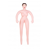 Надувная секс-кукла брюнетка с реалистичной головой - ToyFa - в Новочебоксарске купить с доставкой