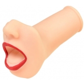 Мастурбатор-ротик с алыми губами - ToyFa - в Новочебоксарске купить с доставкой