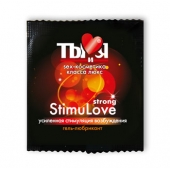 Разогревающий гель-лубрикант Stimulove Strong в одноразовой упаковке - 4 гр. - Биоритм - купить с доставкой в Новочебоксарске