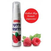 Гель-смазка Tutti-frutti с малиновым вкусом - 30 гр. - Биоритм - купить с доставкой в Новочебоксарске