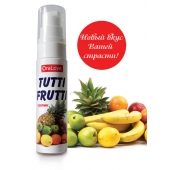 Гель-смазка Tutti-frutti со вкусом тропических фруктов - 30 гр. - Биоритм - купить с доставкой в Новочебоксарске