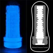 Светящийся в темноте мастурбатор Lumino Play Masturbator Ribbed - Lovetoy - в Новочебоксарске купить с доставкой