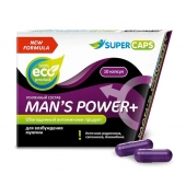 Возбуждающее средство для мужчин Mans Power plus - 10 капсул (0,35 гр.) +1 в подарок - SuperCaps - купить с доставкой в Новочебоксарске