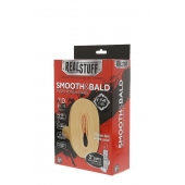 Мастурбатор-вагина с вибрацией и выносным пультом управления REALSTUFF SMOOTH   BALD - Dream Toys - в Новочебоксарске купить с доставкой