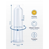Презервативы MY.SIZE размер 53 - 10 шт. - My.Size - купить с доставкой в Новочебоксарске