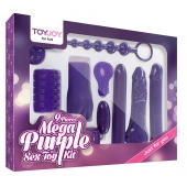 Эротический набор Toy Joy Mega Purple - Toy Joy - купить с доставкой в Новочебоксарске