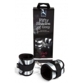 Серо-черные наручники Totally His - Fifty Shades of Grey - купить с доставкой в Новочебоксарске