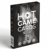 Игральные карты HOT GAME CARDS НУАР - 36 шт. - Сима-Ленд - купить с доставкой в Новочебоксарске