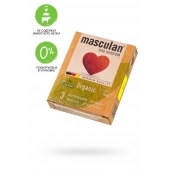 Экологически чистые презервативы Masculan Organic - 3 шт. - Masculan - купить с доставкой в Новочебоксарске