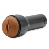 Коричневый мастурбатор-вагина Feel Stroker - Kiiroo - в Новочебоксарске купить с доставкой