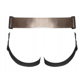 Бронзовый пояс для насадок Curious Harness - Strap-on-me - купить с доставкой в Новочебоксарске