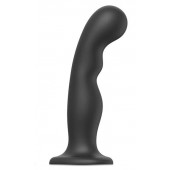 Черная насадка Strap-On-Me Dildo Plug P G size XXL - Strap-on-me - купить с доставкой в Новочебоксарске