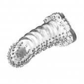 Насадка-удлинитель с пупырышками, усиками и вибропулькой - Baile - в Новочебоксарске купить с доставкой