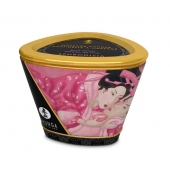 Массажная свеча Rose Petals с ароматом розы - 170 мл. - Shunga - купить с доставкой в Новочебоксарске