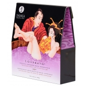 Соль для ванны Lovebath Sensual lotus, превращающая воду в гель - 650 гр. - Shunga - купить с доставкой в Новочебоксарске