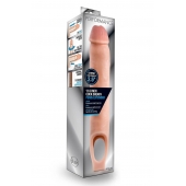 Телесная насадка на пенис 11.5 Inch Cock Sheath Penis Extender - 29,2 см. - Blush Novelties - в Новочебоксарске купить с доставкой
