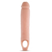 Телесная насадка на пенис 11.5 Inch Cock Sheath Penis Extender - 29,2 см. - Blush Novelties - в Новочебоксарске купить с доставкой