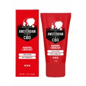 Пролонгирующий лубрикант Numbing CBD from Amsterdam - 50 мл. - Shots Media BV - купить с доставкой в Новочебоксарске