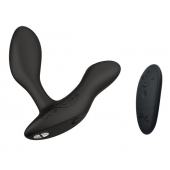 Черный анальный вибратор We-Vibe Vector+ - We-vibe - в Новочебоксарске купить с доставкой