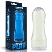 Светящийся в темноте мастурбатор Lumino Play Masturbator Pocketed - Lovetoy - в Новочебоксарске купить с доставкой