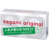 Ультратонкие презервативы Sagami Original 0.02 - 10 шт. - Sagami - купить с доставкой в Новочебоксарске