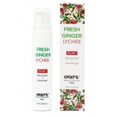 Возбуждающий гель Fresh Ginger Lychee Arousal Gel - 15 мл. - Exsens - купить с доставкой в Новочебоксарске