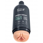 Телесный мастурбатор-вагина Shower Therapy Milk Me Honey - Pipedream - в Новочебоксарске купить с доставкой
