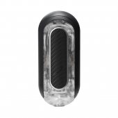 Черный мастурбатор Tenga Flip Zero Gravity с вибрацией - Tenga - в Новочебоксарске купить с доставкой